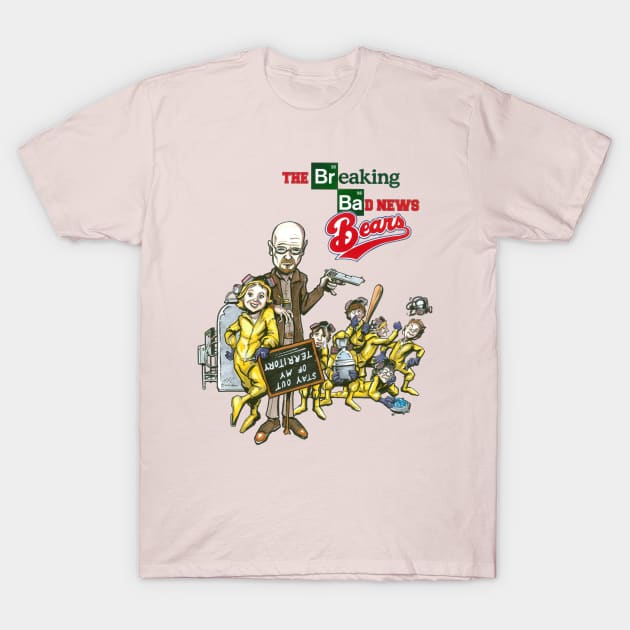 Breaking Bad News Bears T-Shirt by artildawn